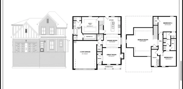 a view of a living room with a large window