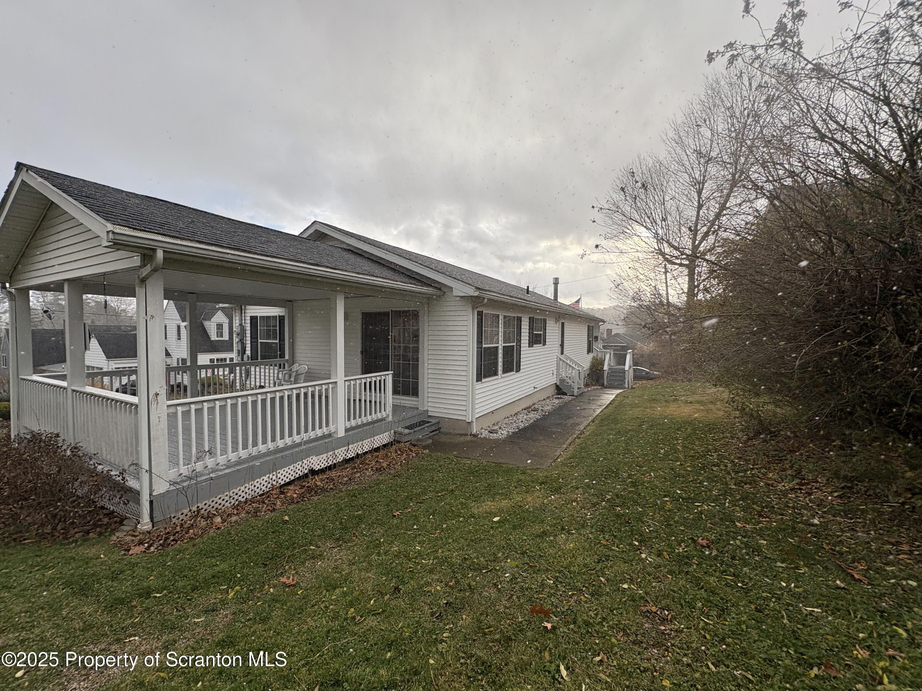 813 Poplar Street Clarks Summit, PA 18411 - Photo 27 of 33 a view of a house with a yard