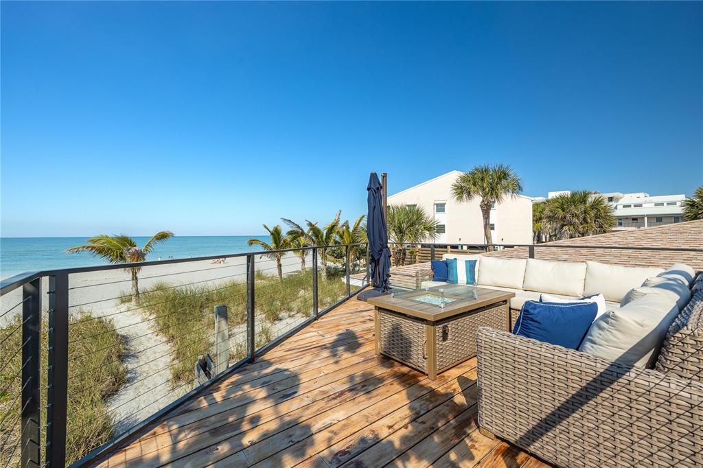 2630 North Beach Road Englewood, FL 34223 - Photo 21 of 98 a view of a balcony with lake view and mountain view
