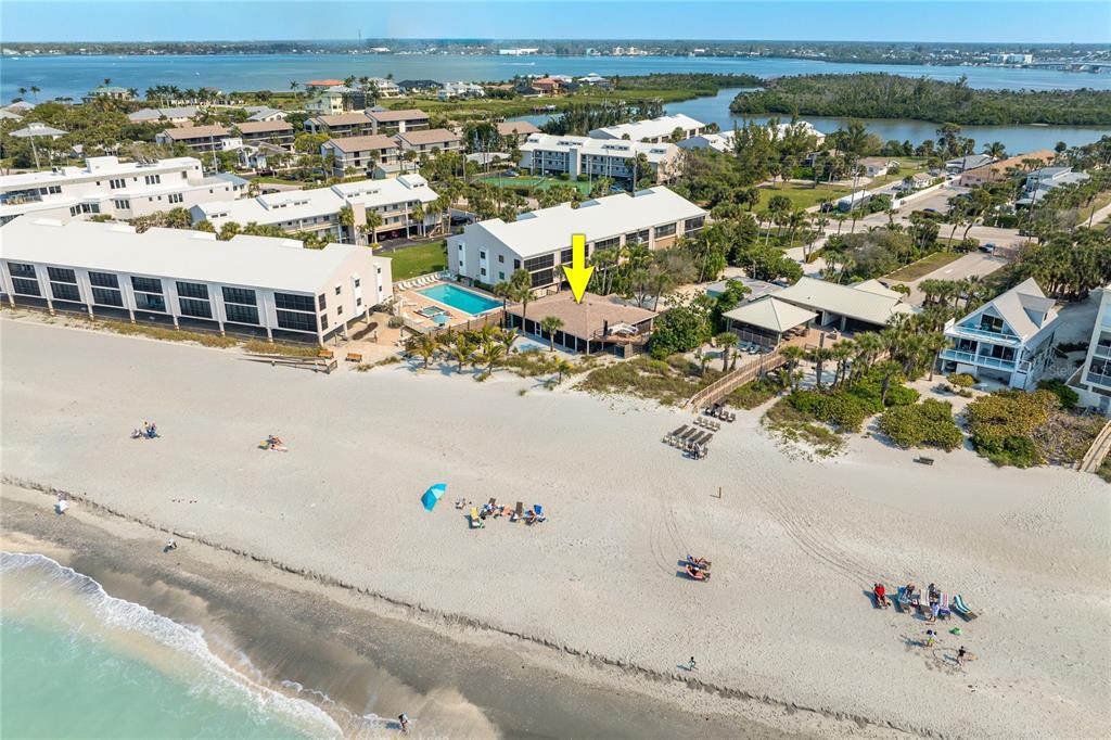 2630 North Beach Road Englewood, FL 34223 - Photo 84 of 98 an aerial view of a building with outdoor space