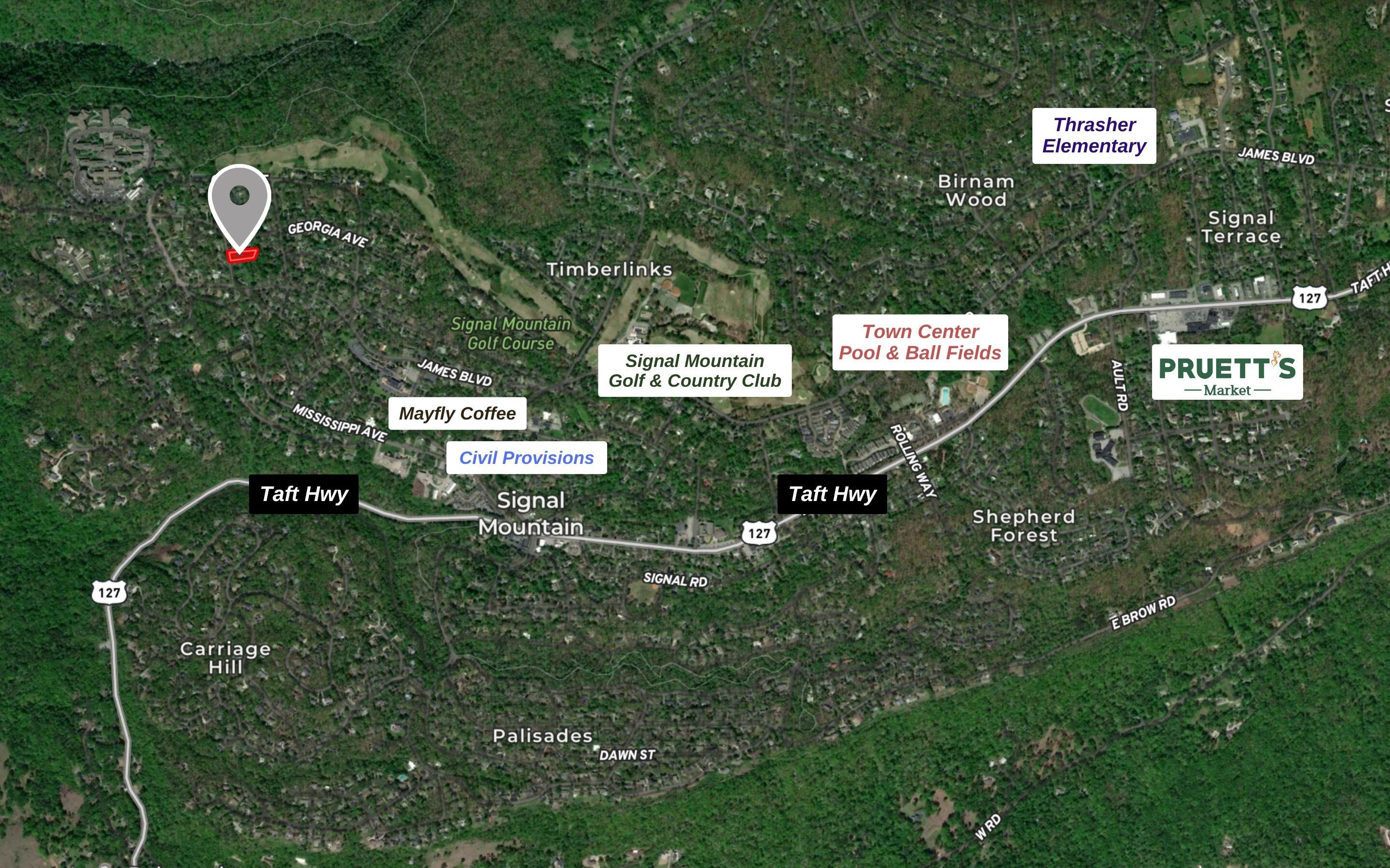 321 Signal Mountain Boulevard Signal Mountain, TN 37377 - Photo 46 of 49 Nearby Amenities