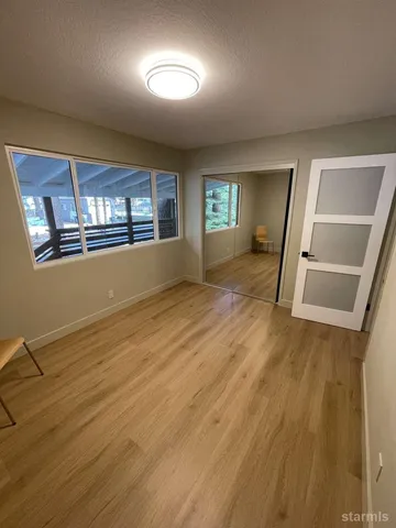 a view of front door