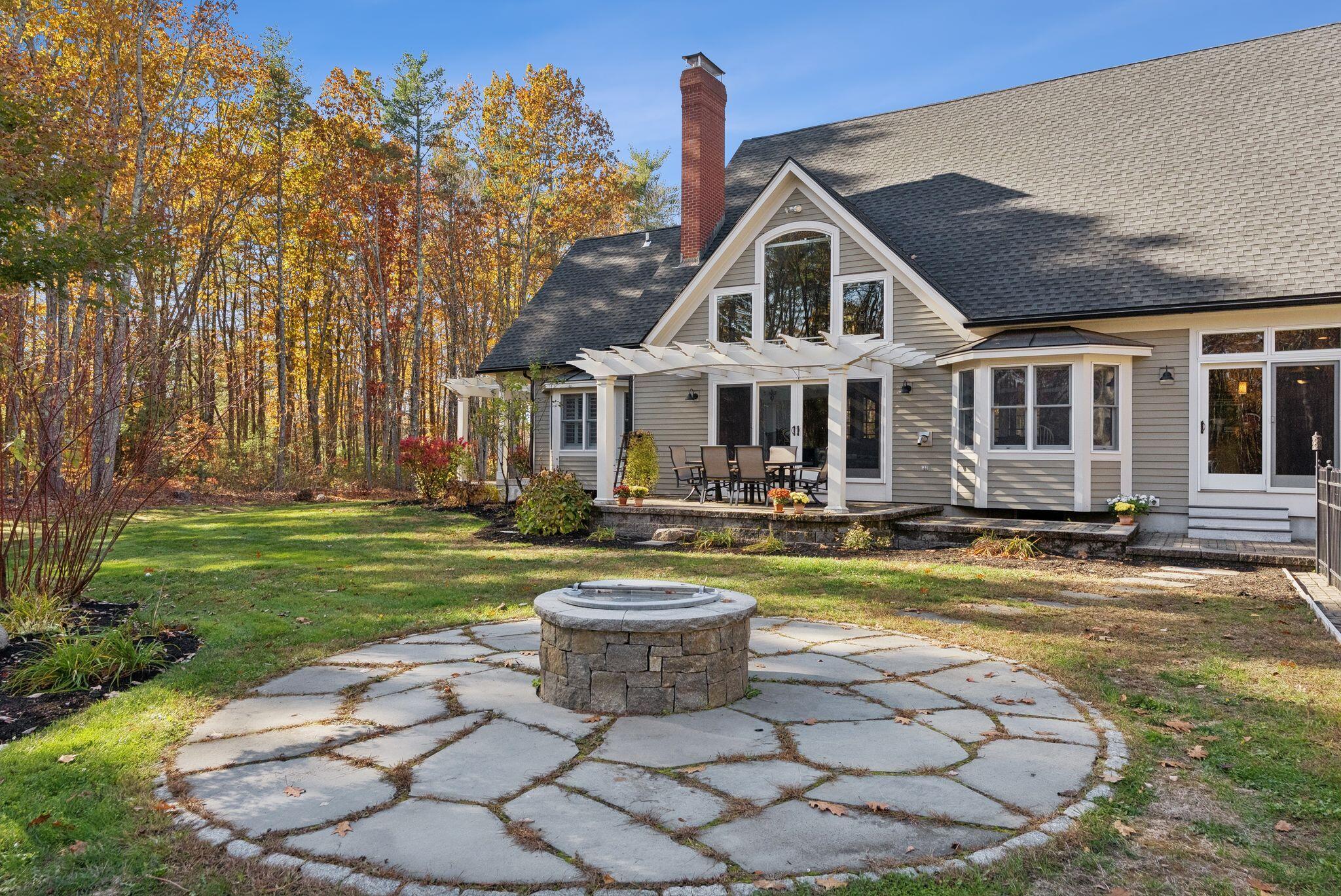 1390 North Berwick Road Wells, ME 04090 - Photo 10 of 53 Pergola & Firepit