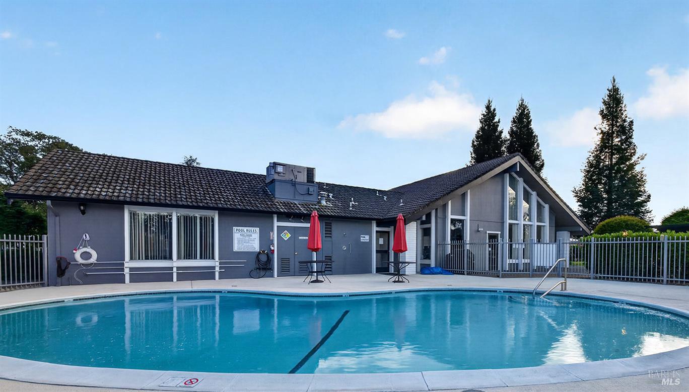10 Shamrock Circle Santa Rosa, CA 95403 - Photo 38 of 39 a view of a house with swimming pool and sitting area
