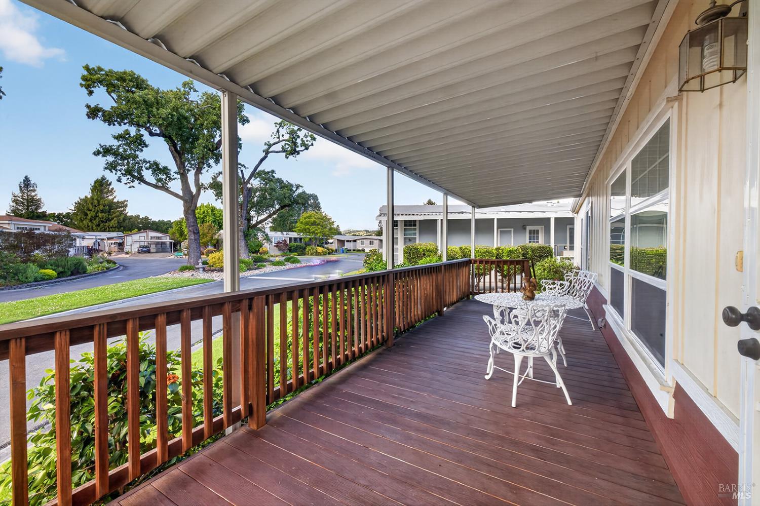 10 Shamrock Circle Santa Rosa, CA 95403 - Photo 7 of 39 a view of a chair and tables in the balcony