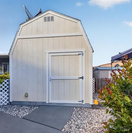 a view of a house with a outdoor space