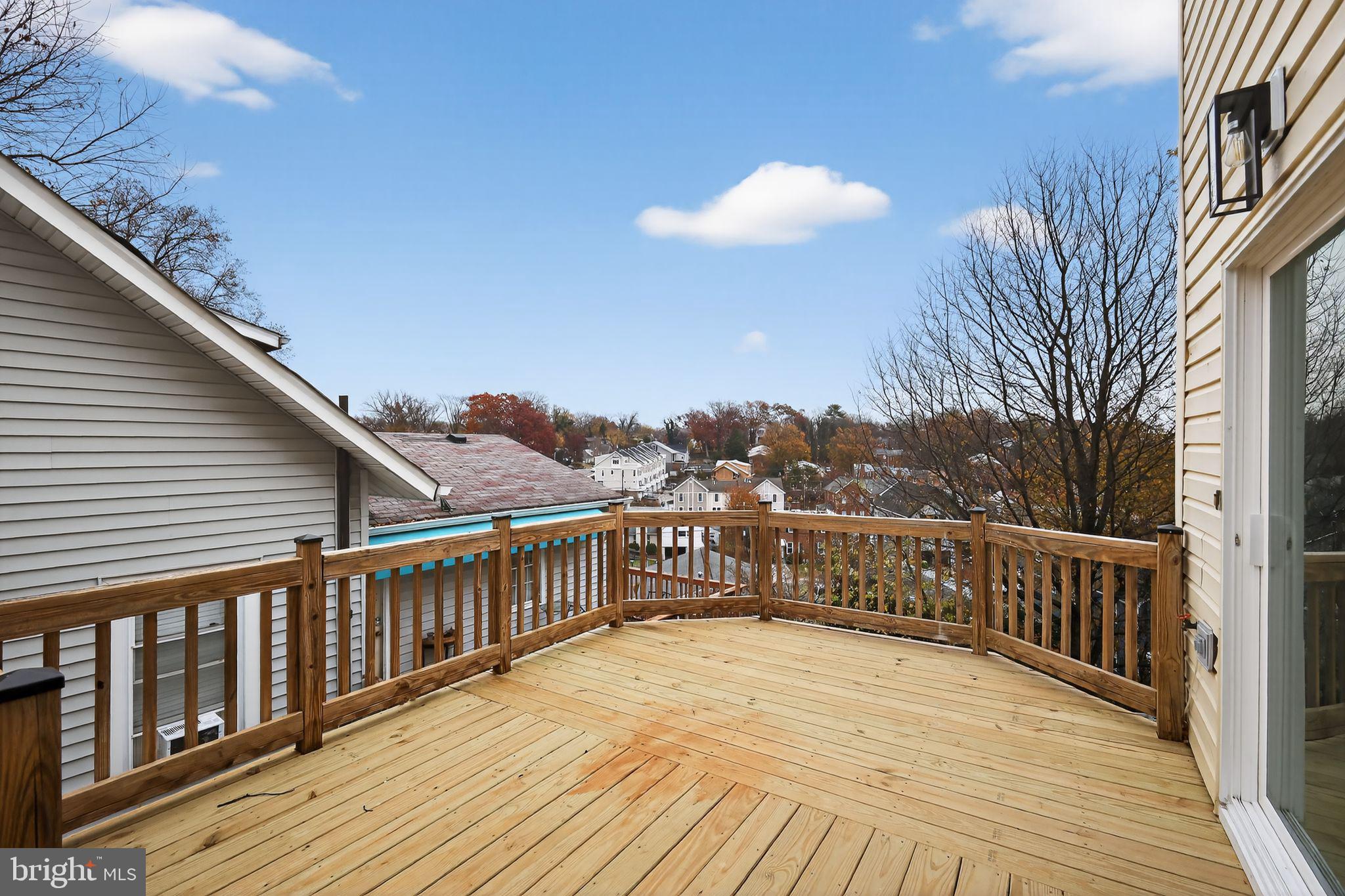 1943 South Lowell Street Arlington, VA 22204 - Photo 26 of 29 a view of a balcony with wooden floor