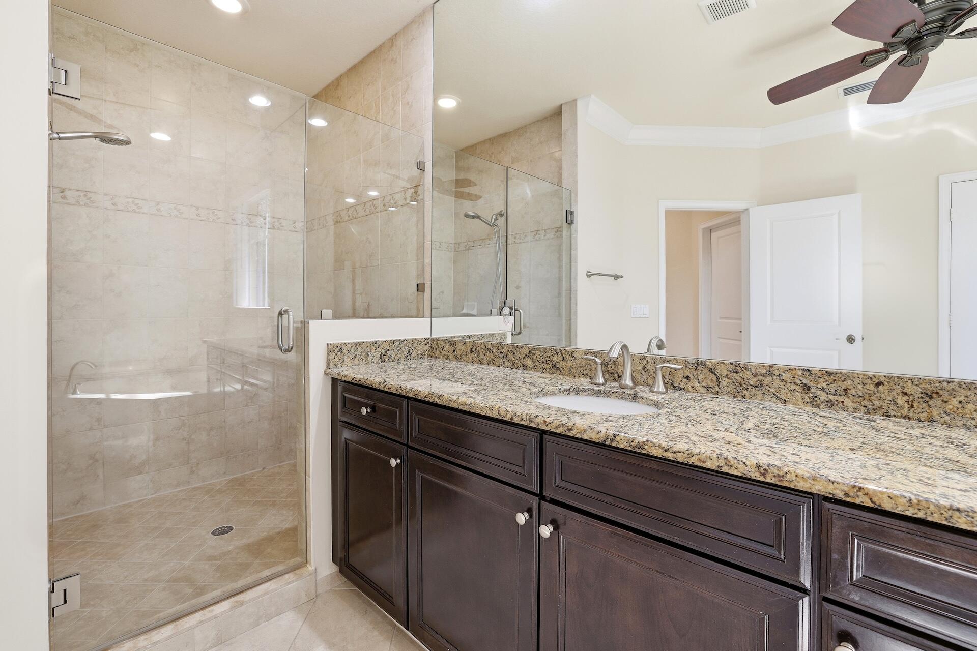 148 Northwest Emerson Place Boca Raton, FL 33432 - Photo 23 of 44 Primary Bathroom Separate Shower