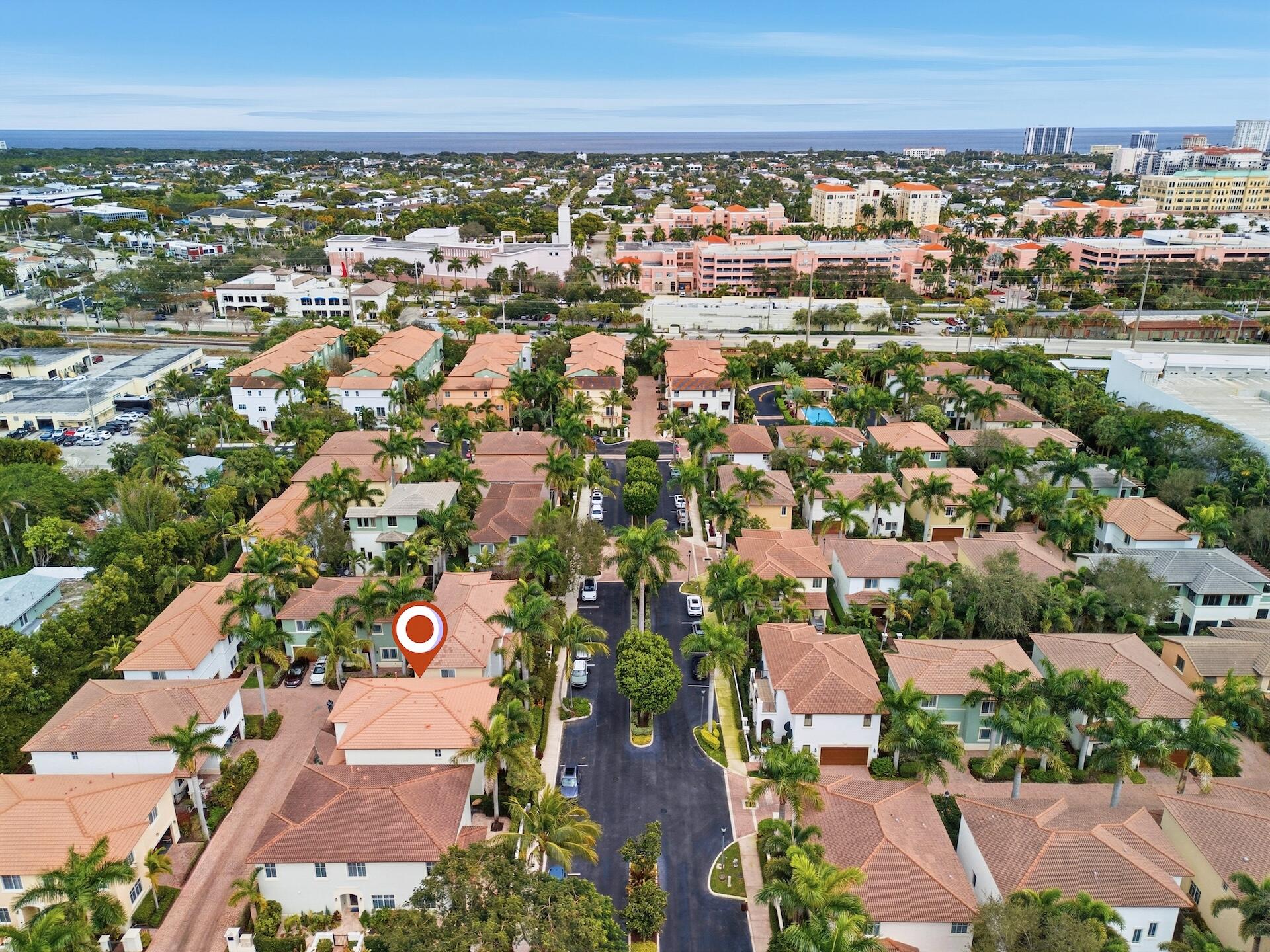 148 Northwest Emerson Place Boca Raton, FL 33432 - Photo 38 of 44 Looking towards Mizner Park