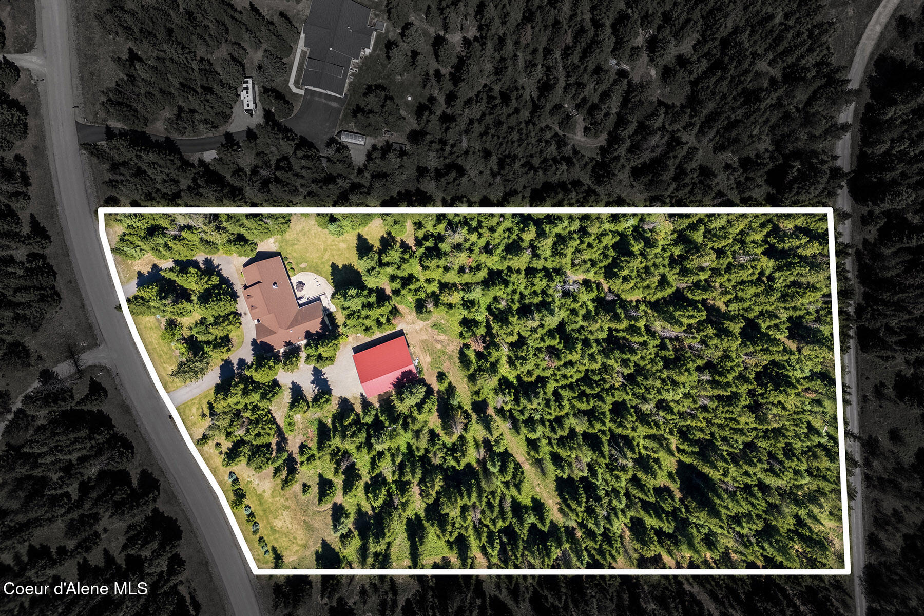 25400 North Lantern Hill Road Rathdrum, ID 83858 - Photo 37 of 45 25400-N-Lantern-Hill-Rd-Approx-lot-lines