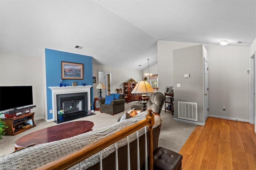 814 James Road High Point, NC 27265 - Photo 2 of 35 Enter into a welcoming living room
