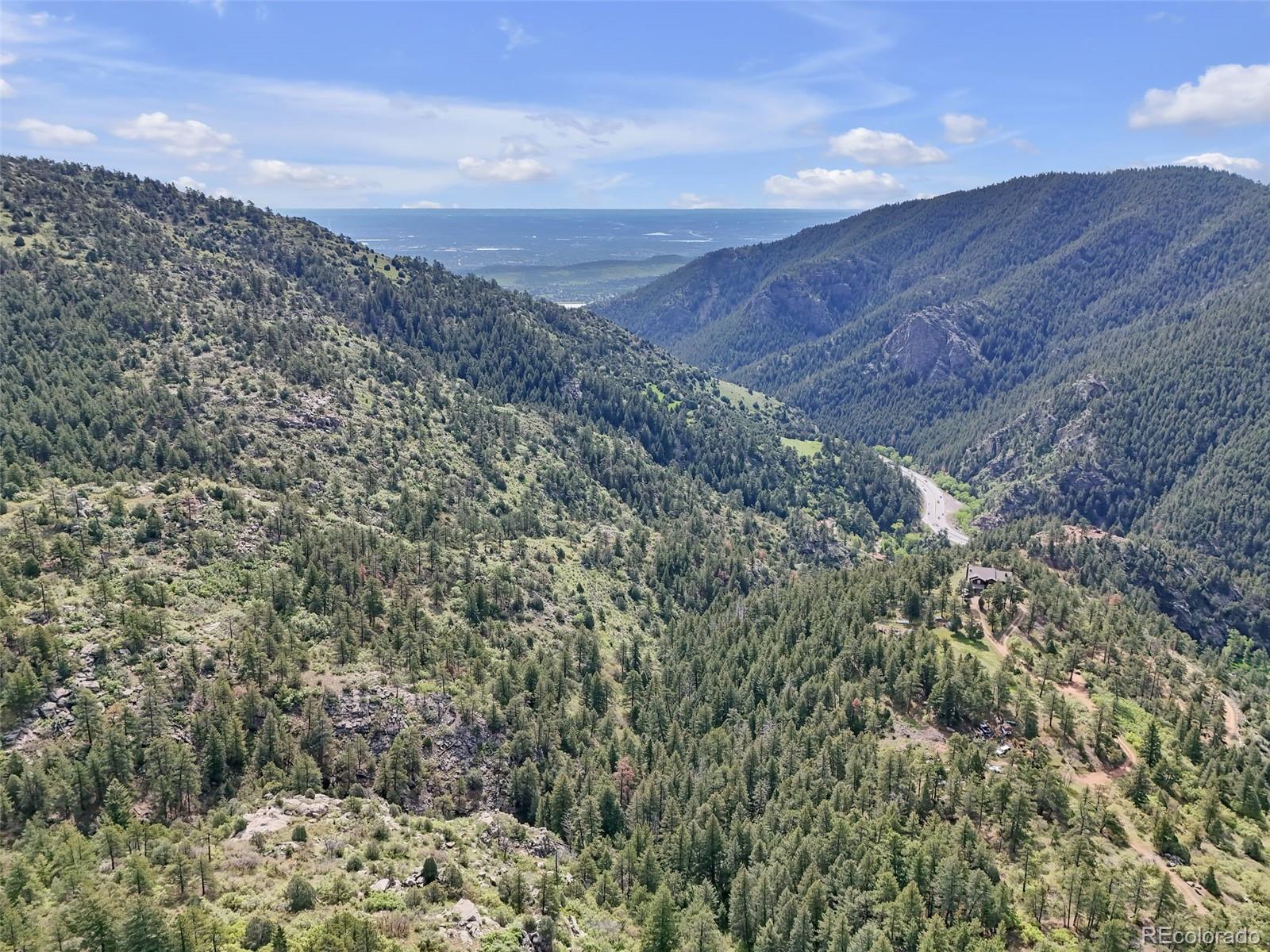 0 Raven Gulch Road Indian Hills, CO 80454 - Photo 16 of 21 a view of a dry yard with lots of bushes