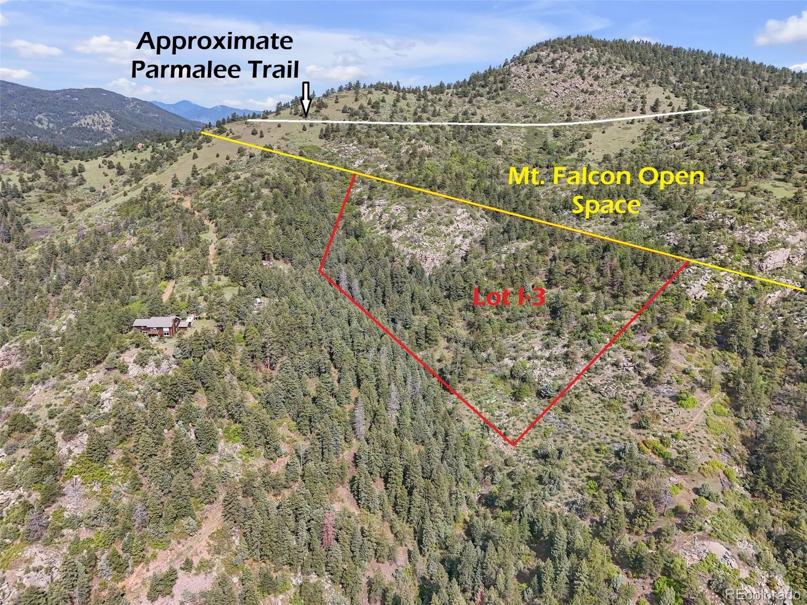 0 Raven Gulch Road Indian Hills, CO 80454 - Photo 3 of 21 a view of a tennis court