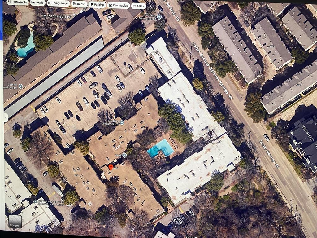 4859 Cedar Springs Road, Unit 337 Dallas, TX 75219 - Photo 20 of 20 an aerial view of a city