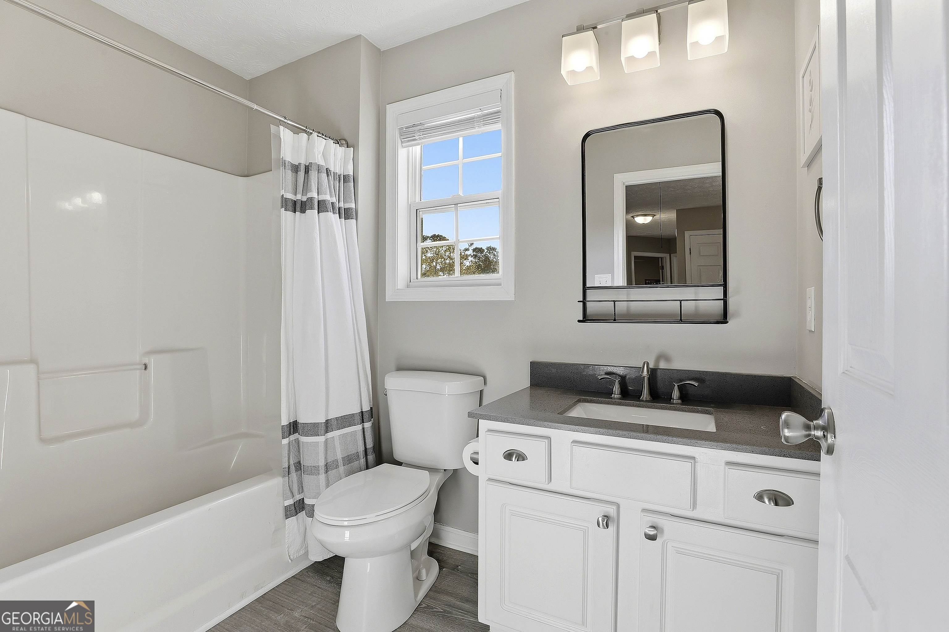 320 Emerald Way Senoia, GA 30276 - Photo 36 of 57 a bathroom with a toilet sink and mirror
