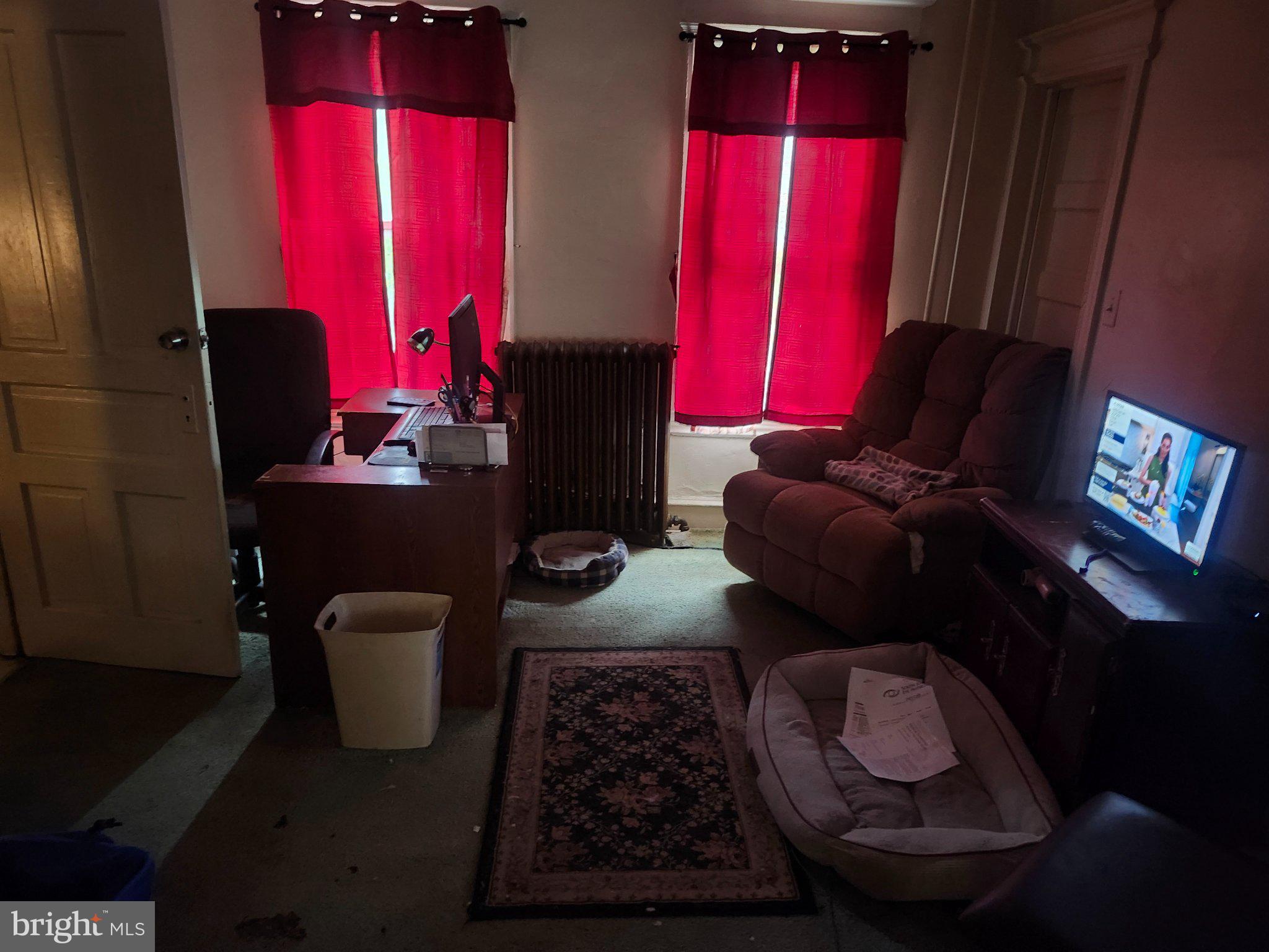 2154 Browning Road Pennsauken, NJ 08110 - Photo 19 of 19 Cozy nook with vibrant red curtains.