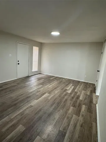wooden floor in a room