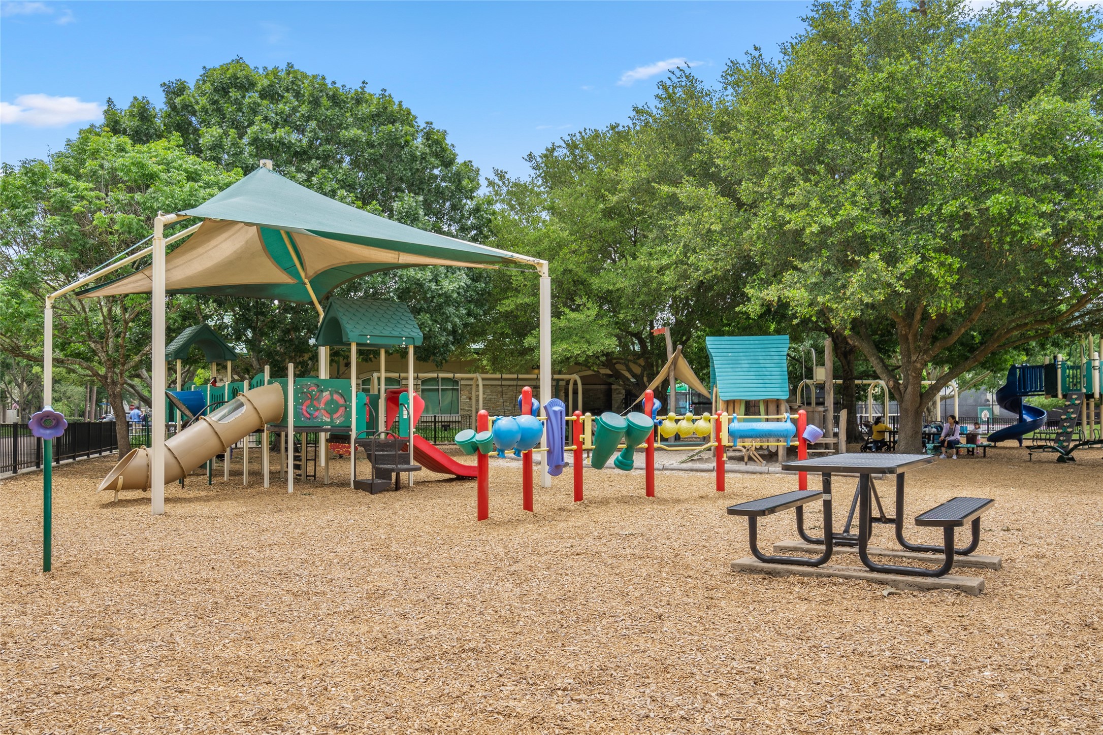 4219 Oberlin Street Houston, TX 77005 - Photo 32 of 38 a view of park with slide and a slide