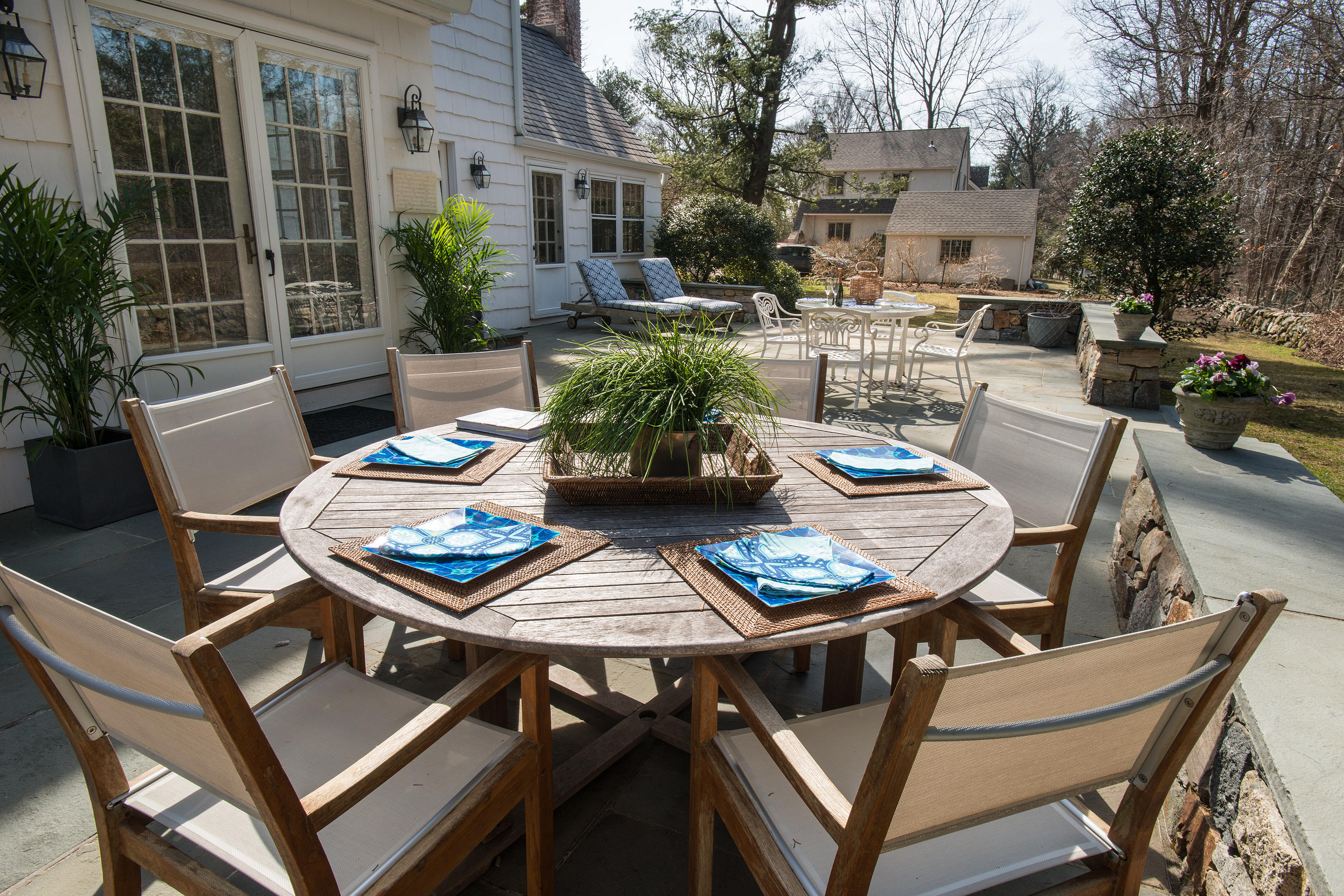 33 Birch Road Darien, CT 06820 - Photo 26 of 33 a outdoor dining space with furniture and outdoor view