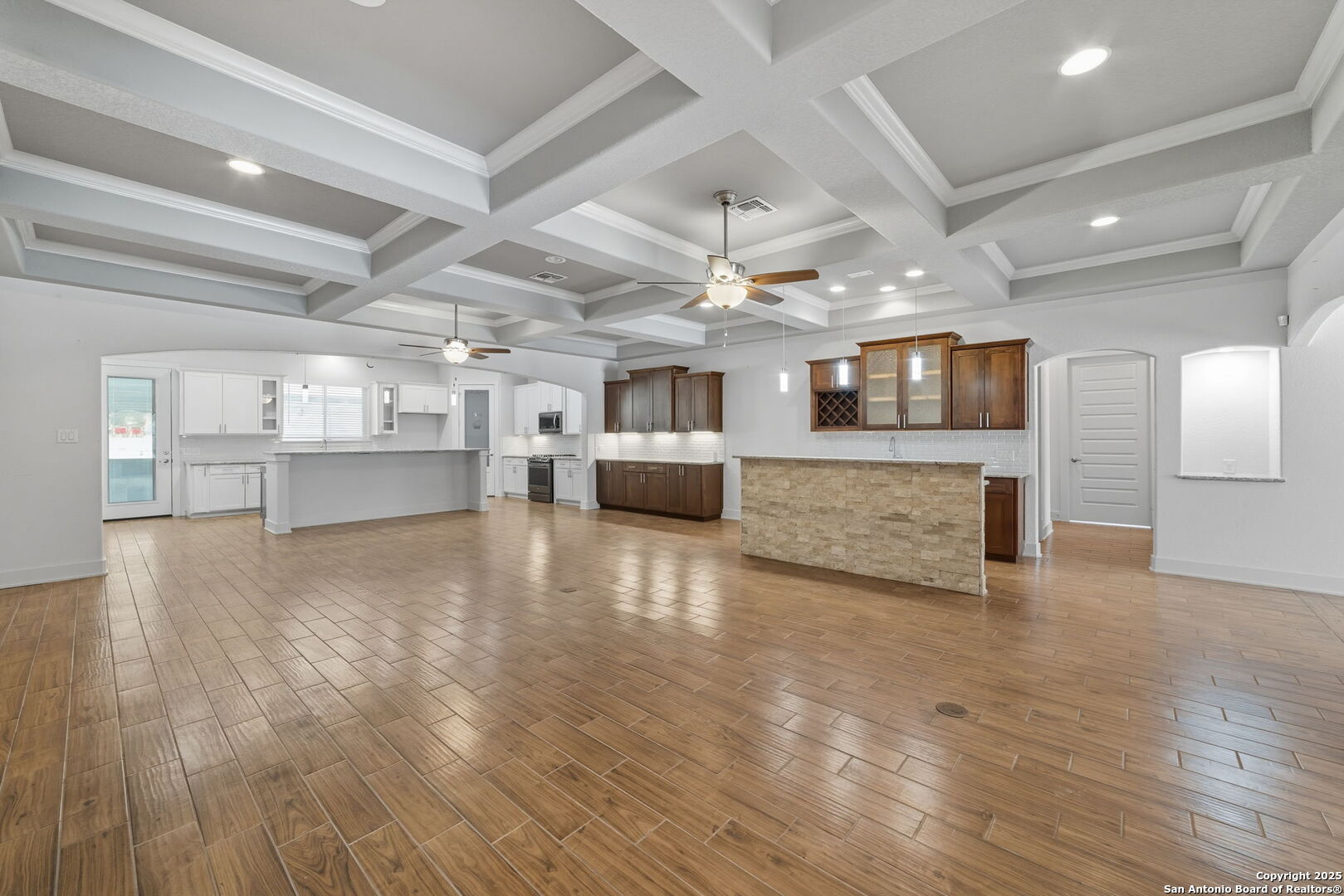 3172 Interstate 35 Natalia, TX 78059 - Photo 4 of 26 a view of a kitchen with a sink and a microwave