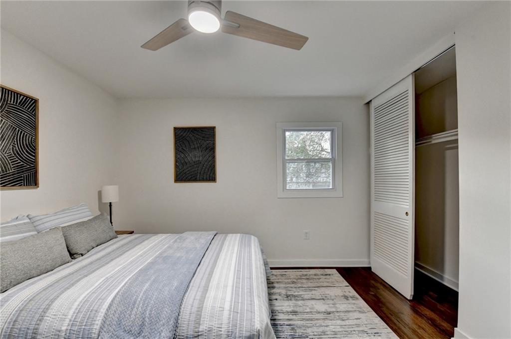 2137 Plantation Lane Chamblee, GA 30341 - Photo 39 of 54 a bedroom with a bed and a window