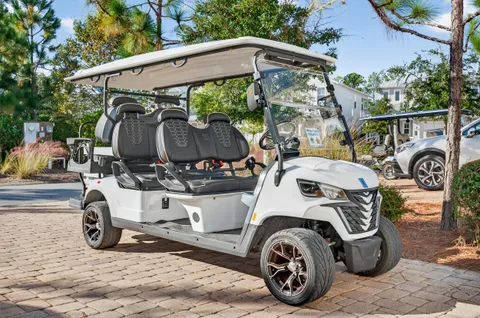 a view of car parked in garage