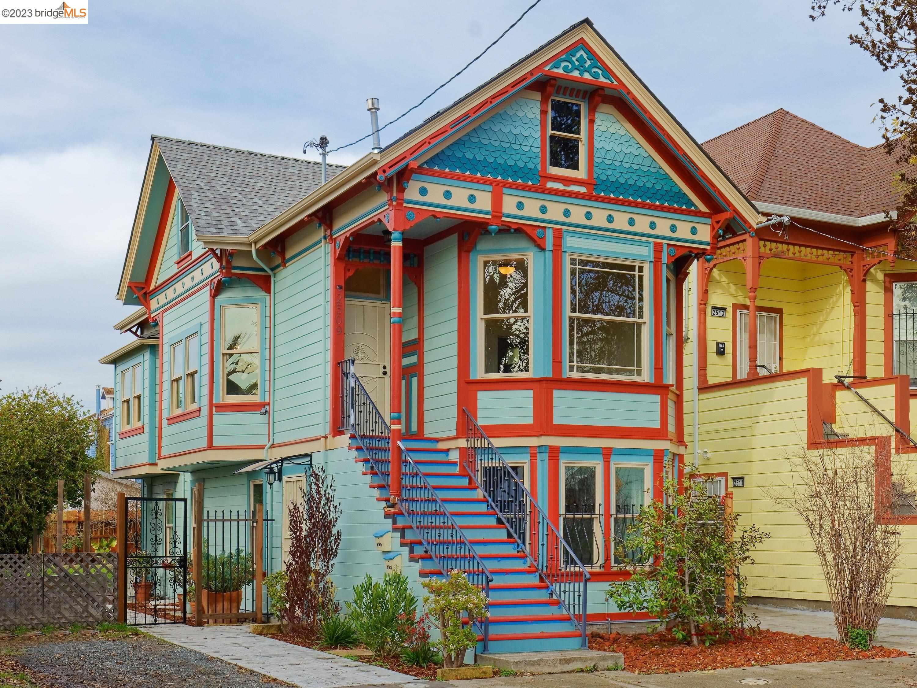 2509 Filbert Street Oakland, CA 94607 - Photo 1 of 1 a front view of a house with a yard