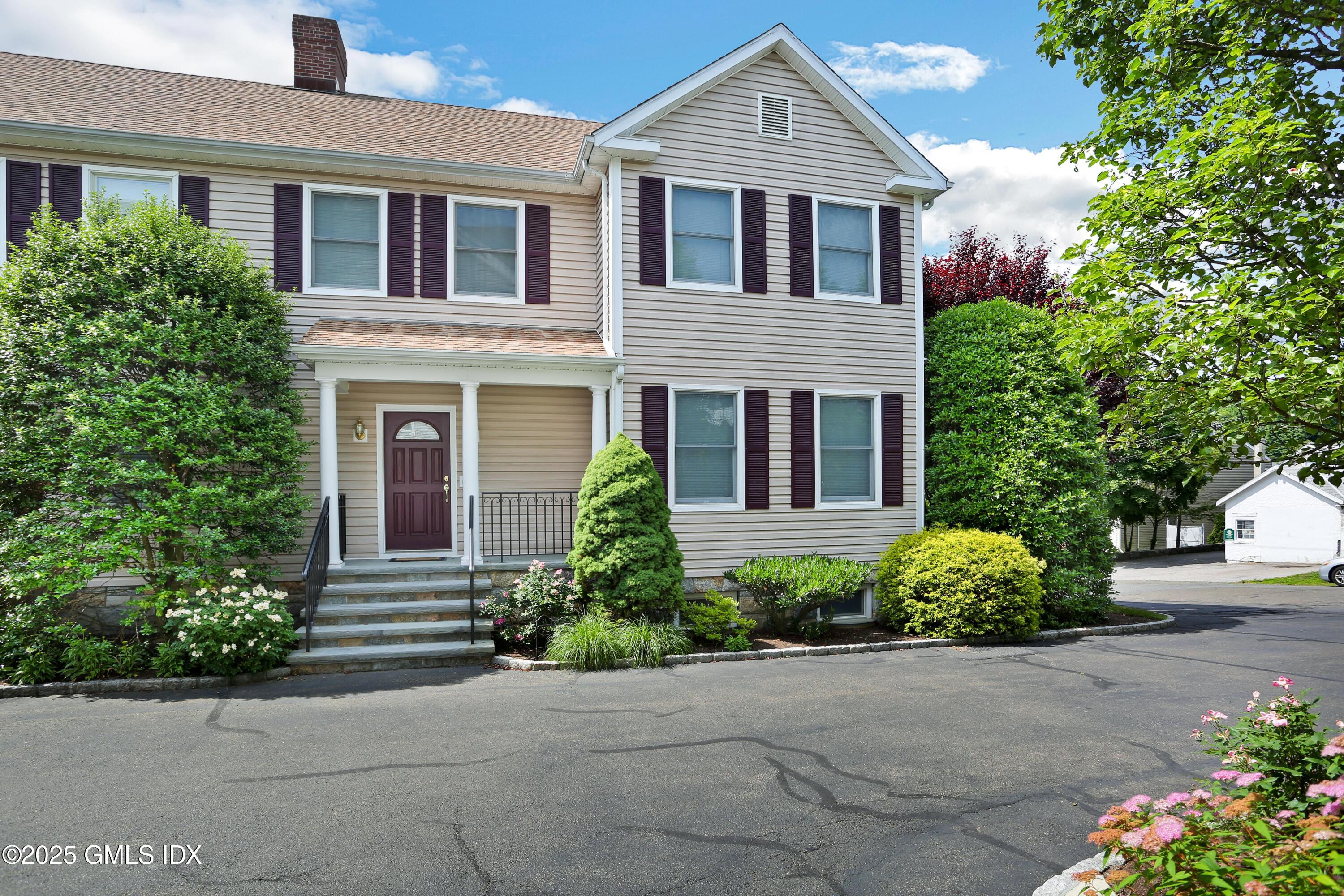 6 Rippowam Road, Unit A Cos Cob, CT 06807 - Photo 20 of 31 front view of a house