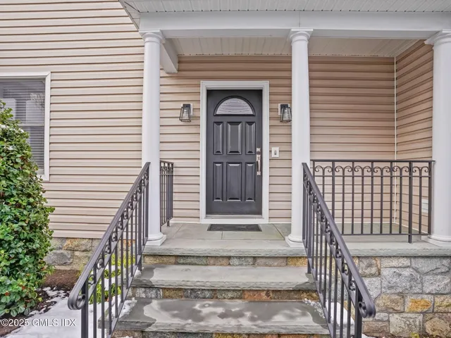 a view of a city from a balcony