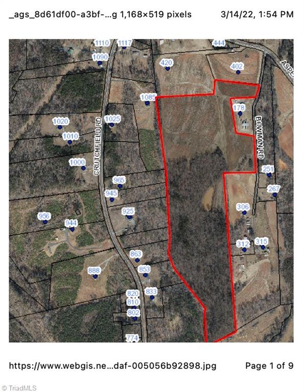 Portion Of Bowman Road Reidsville, NC 27320 - Photo 1 of 1 Gallery Image 1