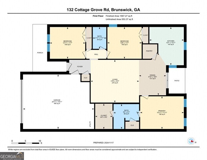 132 Cottage Grove Road Brunswick, GA 31525 - Photo 16 of 17