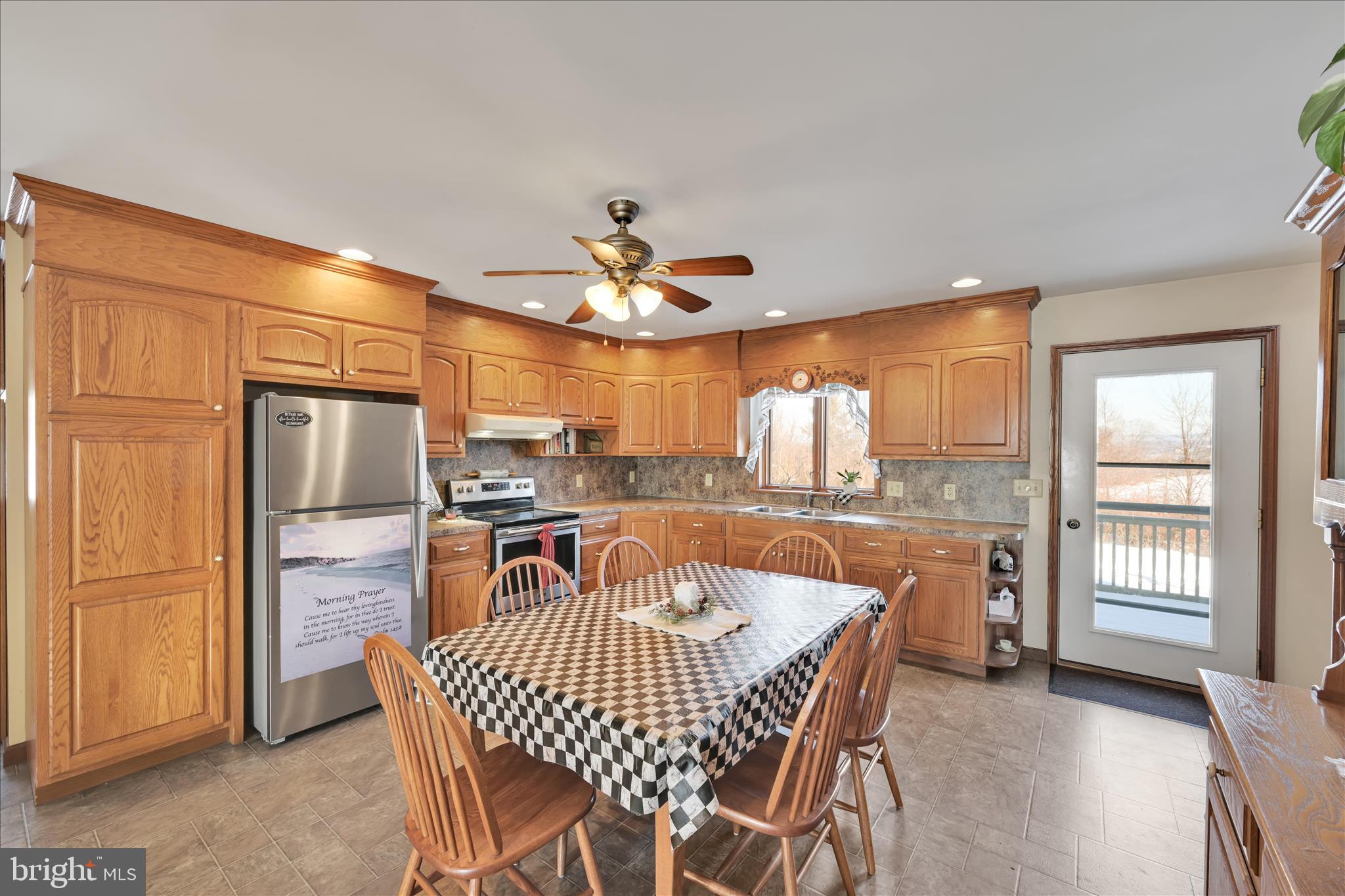 36 Host Road Womelsdorf, PA 19567 - Photo 21 of 78 a view of a dining room with furniture window and outside view