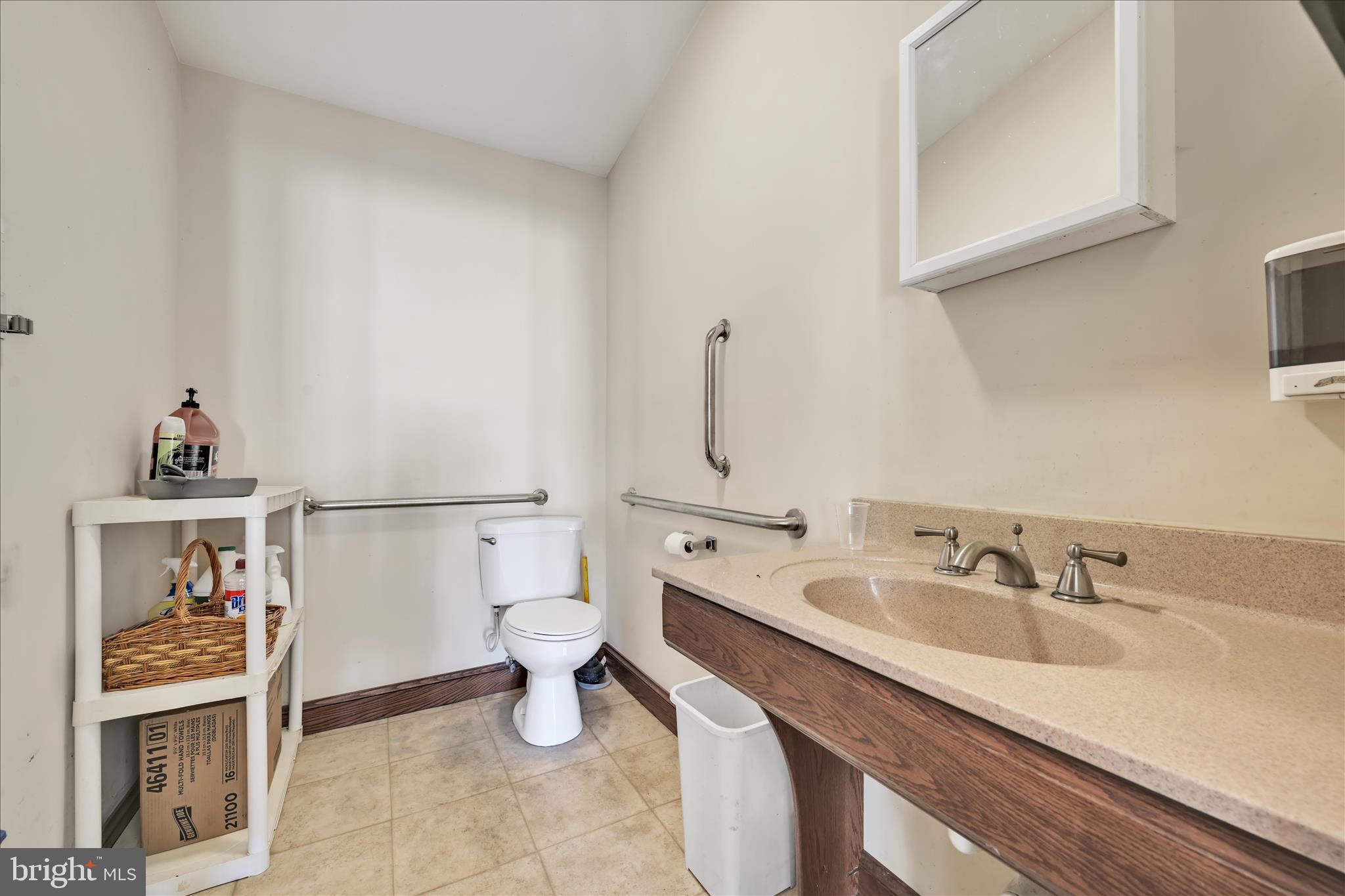 36 Host Road Womelsdorf, PA 19567 - Photo 61 of 78 a bathroom with a sink and a toilet