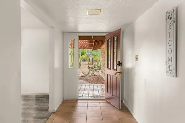 a view of a hallway