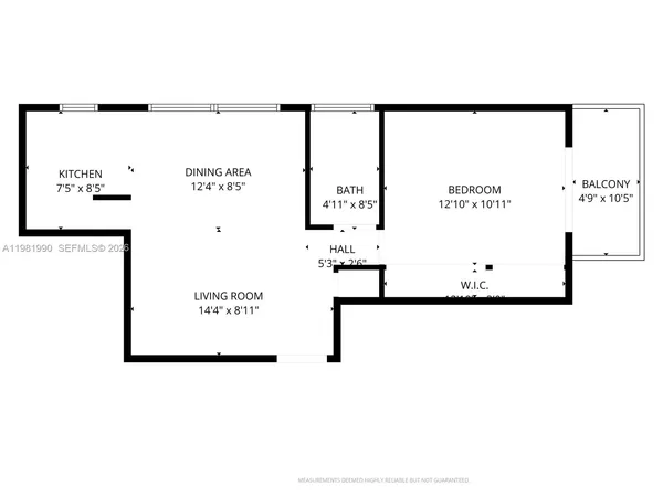 $1,650 | 12101 Northeast 6th Avenue, Unit 7, North Miami, FL 33161