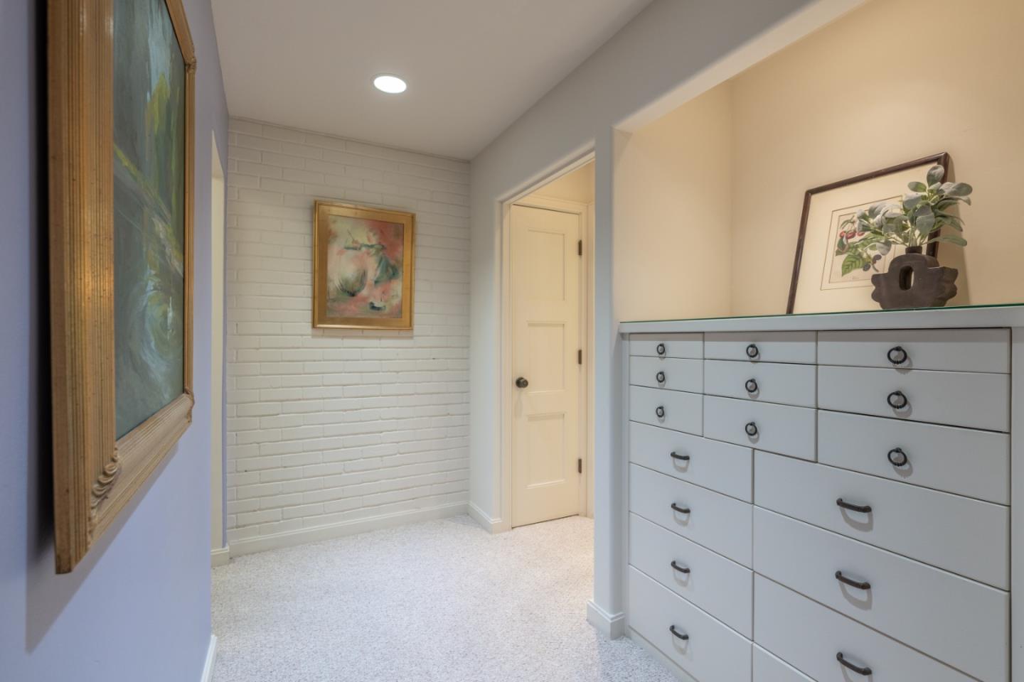 142 Del Mesa Carmel Carmel, CA 93923 - Photo 19 of 39 a view of hallway with window and wooden floor