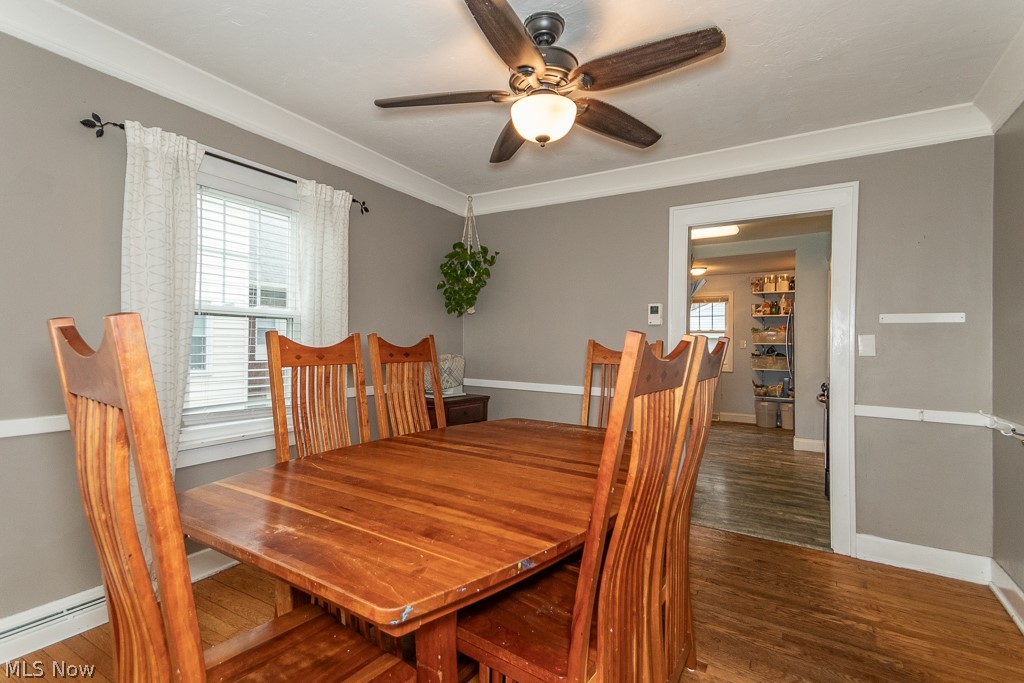 4494 Telhurst Road Cleveland, OH 44121 - Photo 8 of 31 Dining room leads to eat-in kitchen