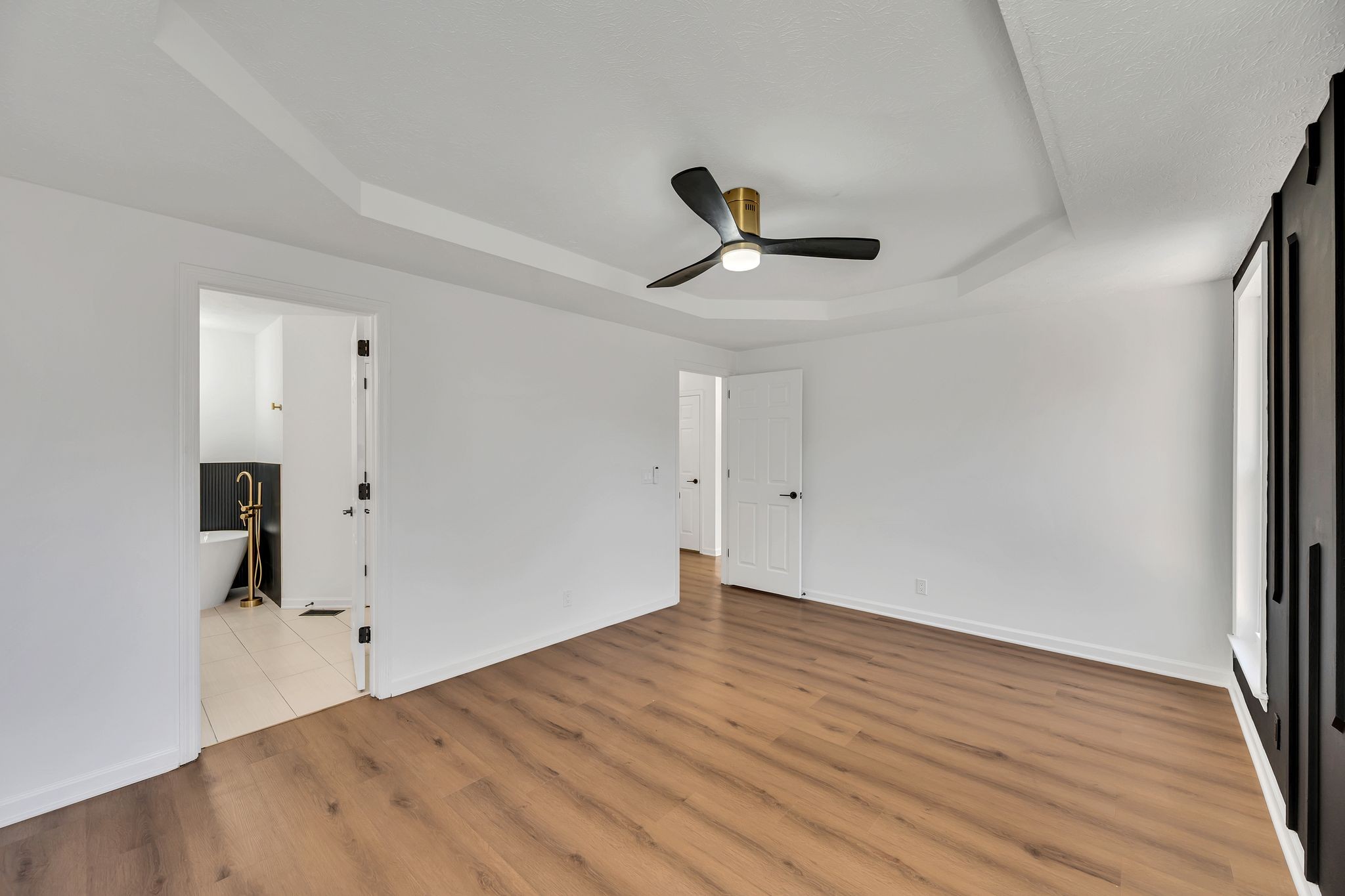 253 Burgandy Hill Road Nashville, TN 37211 - Photo 17 of 28 a view of empty room with wooden floor
