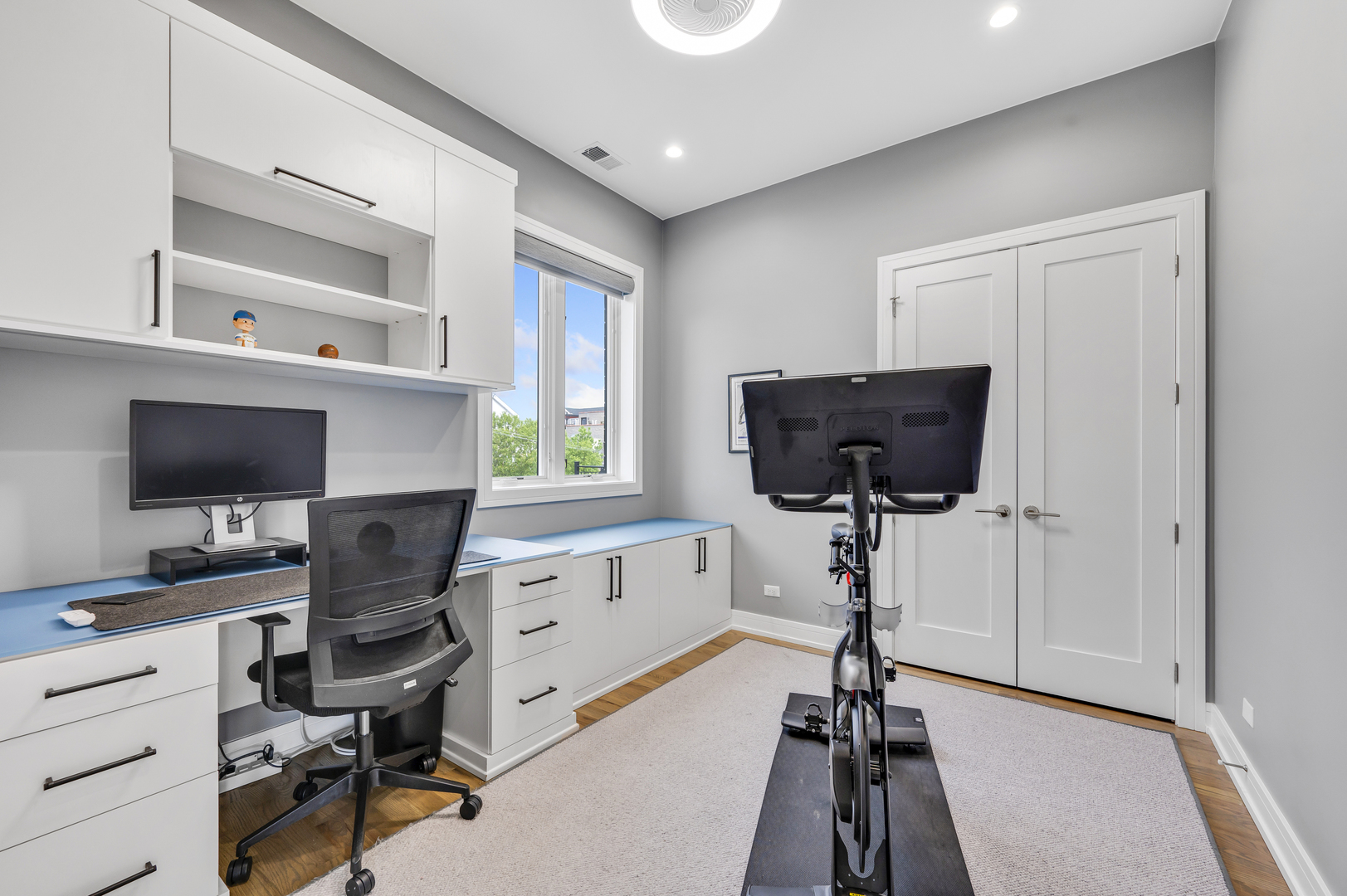 1310 North Cleveland Avenue, Unit 3 Chicago, IL 60610 - Photo 15 of 22 a view of a workspace with furniture and a window