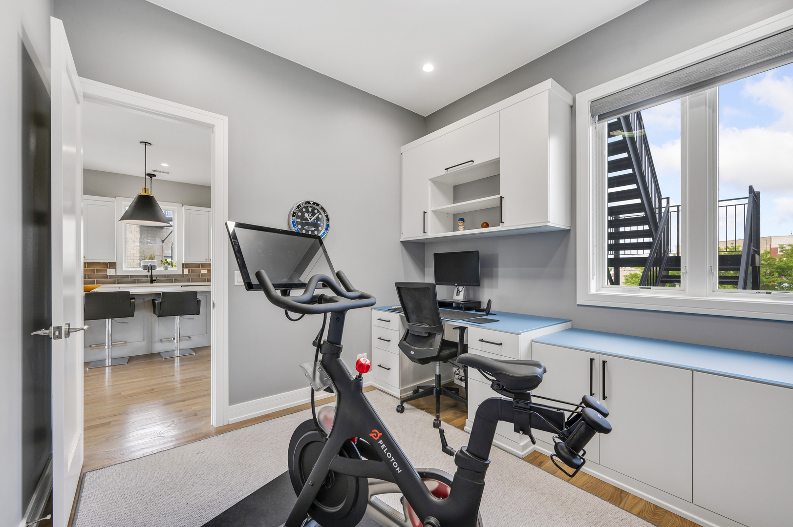 1310 North Cleveland Avenue, Unit 3 Chicago, IL 60610 - Photo 16 of 22 a view of a workspace with furniture and a window