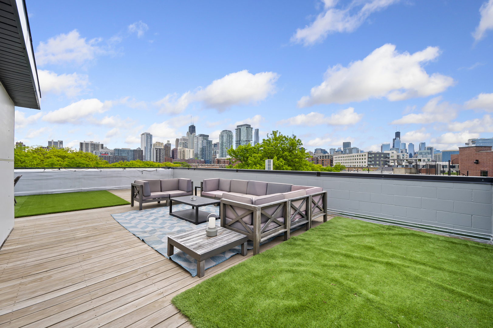 1310 North Cleveland Avenue, Unit 3 Chicago, IL 60610 - Photo 20 of 22 a view of a lake with a garden and houses