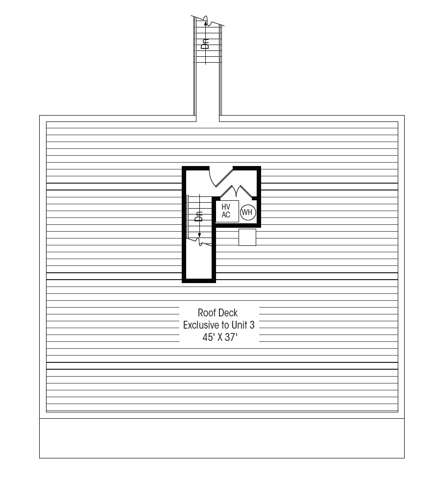 1310 North Cleveland Avenue, Unit 3 Chicago, IL 60610 - Photo 22 of 22 a view of a terrace with a window