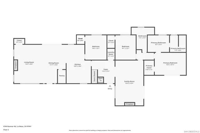$1,435,000 | 4744 Resmar Road, La Mesa, CA 91941