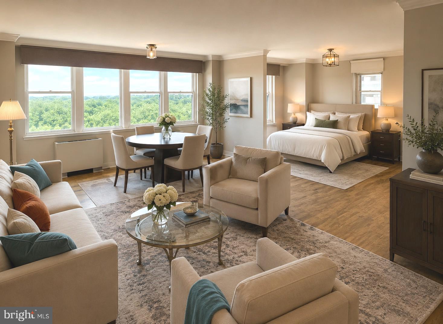 1600 Hagys Ford Road North, Unit 9N Penn Valley, PA 19072 - Photo 8 of 37 Virtually staged - bedroom concept