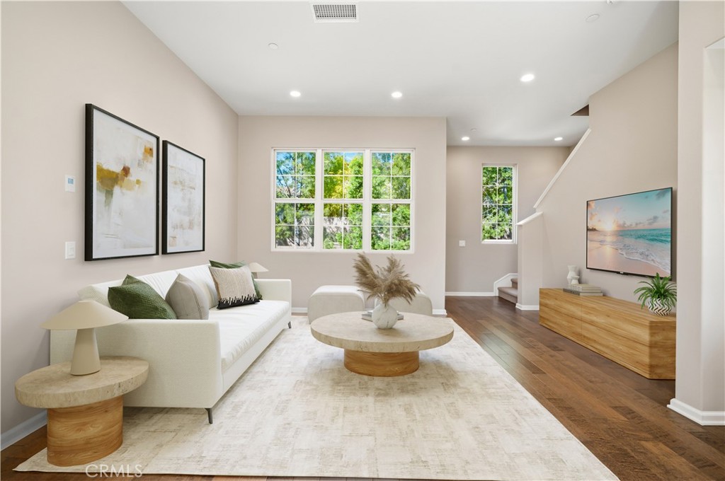 Living Room - Virtually Staged