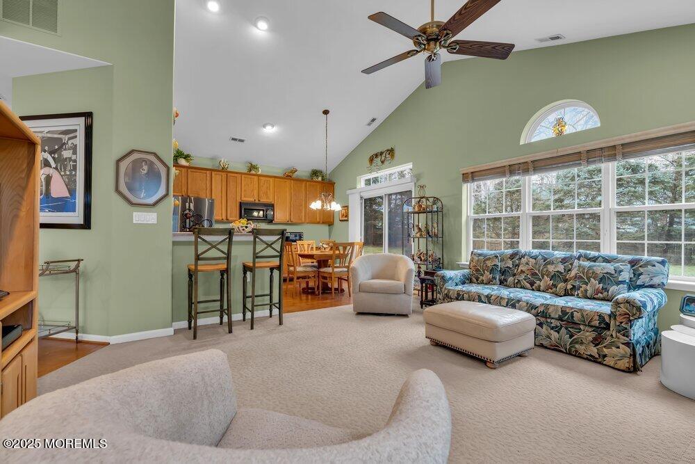 54 Drayton Road Manchester Township, NJ 08759 - Photo 8 of 93 a living room with furniture and a large window