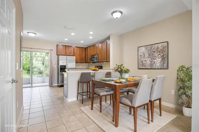 a view of a kitchen with a sink cabinets and a window