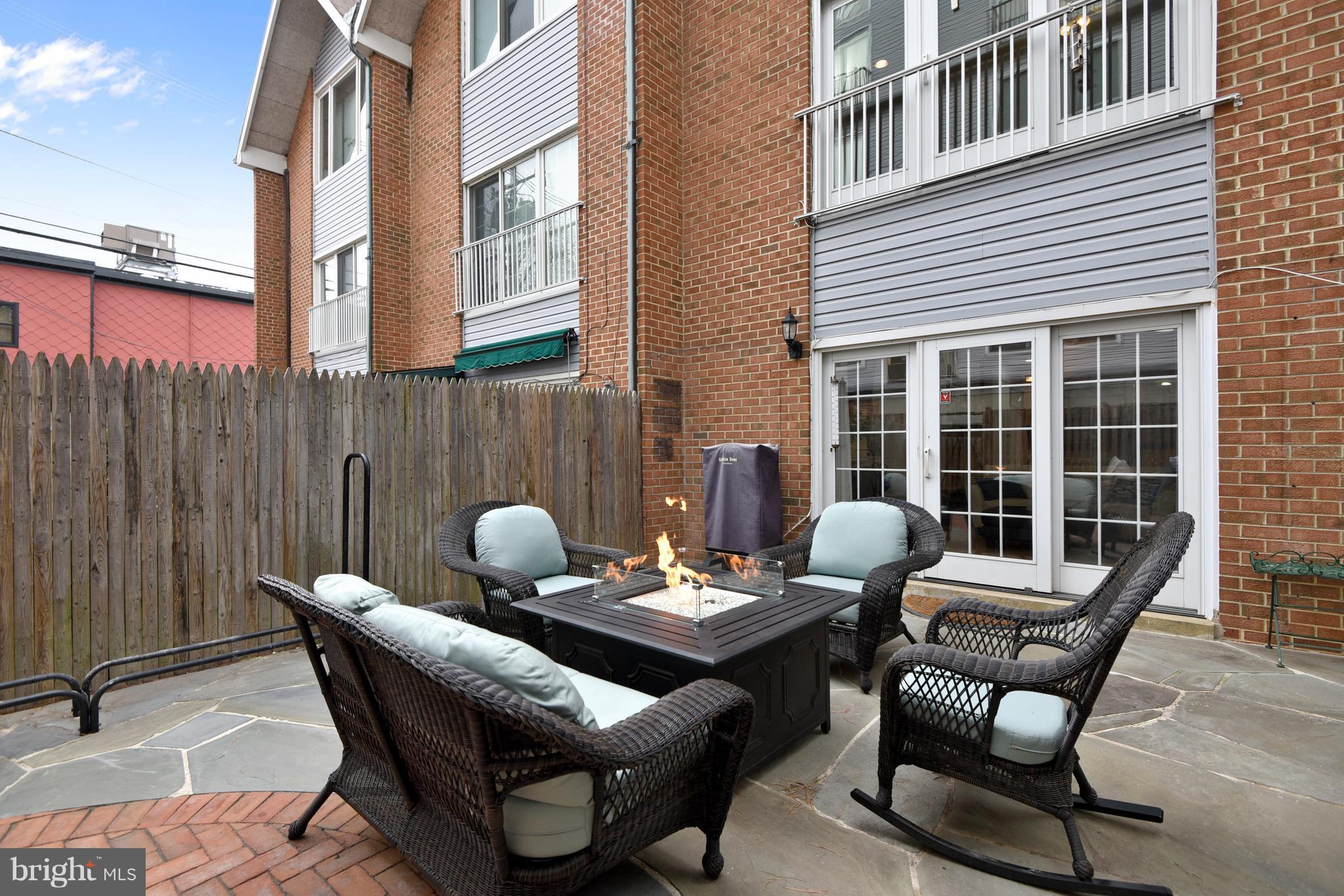 309 Fourth Street Annapolis, MD 21403 - Photo 21 of 30 a view of a patio with couple of chairs and a couch