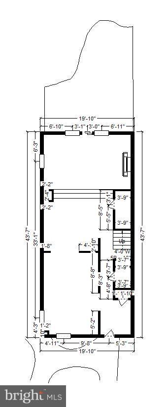 309 Fourth Street Annapolis, MD 21403 - Photo 28 of 30 a picture of floor plan