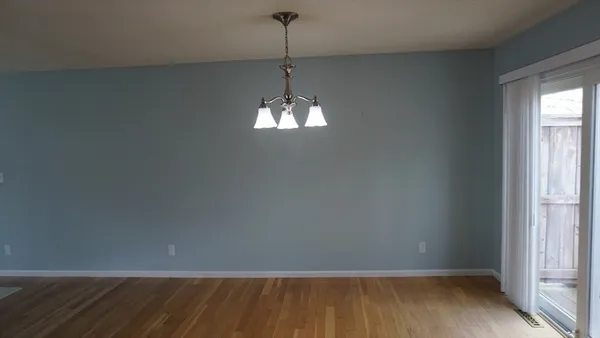 a view of a room with window